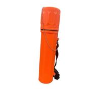 perfk Support de de soudage Bidon de de soudage 15 pouces hermétique avec sangle Organisation de l'espace de travail Tube de rangement de, Orange