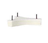 perfk Support de four pour la cuisson de matériaux réfractaires, outils de poterie réutilisables à 3 pointes, trépied en céramique, supports pointus pour, T6