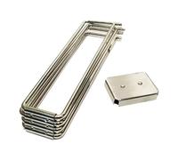 perfk Support de Glacière Pliable en Métal pour Barbecue, Pique-Nique, Randonnée