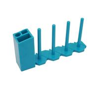 perfk Support de Rangement pour bobines, idéal pour Une Utilisation Domestique ou Industrielle. Installation et Retrait faciles. Organisateur de bobines, Bleu