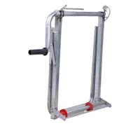 perfk Support de Rangement pour Enrouleur de Tuyau d'arrosage Plat, à manivelle Manuelle, pouvant contenir jusqu'à 100 m de Tuyau d'incendie,