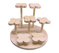 perfk Support de Table en Bois pour Plantes, étagère décorative multifonctionnelle pour Bougies et Accessoires de parfumerie, 7 Couches