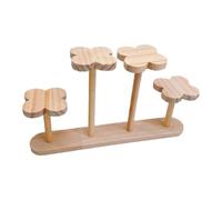 perfk Support de Table en Bois pour Plantes, étagère décorative multifonctionnelle pour Bougies et Accessoires de parfumerie, 4 Couches