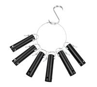 perfk Support et Organisateur d'outils de Piscine et Crochet en S pour équipement de Piscine, brosses, écumoires, têtes d'aspirateur, 6 Pièces