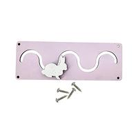 perfk Tableau Occupé, Jouet Montessori, Jeux Enfant 1 an, Montessori Sensory Board Toy Parts Jouets éducatifs Adorables Puzzles DIY Accs Busy Board Material, Rose