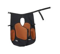 perfk Tablier de maréchal-ferrant, Poches latérales pour Outils de Parage, Tablier de Travail Robuste et Ajustable pour la ferrure des Chevaux