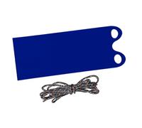 perfk Tapis de Luge à Neige, Tapis Volant Haute pour l'extérieur, Amusant pour Les Enfants et Les Adultes, avec poignée, équipement de Ski et de, Bleu