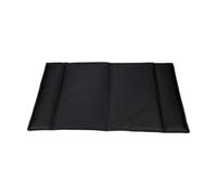 perfk Tapis Protection pour Chariot Camping, Accessoires pour Chariot, résistant à l'usure, Professionnel, léger et Pliable, Base Rechange, Black 8 Pouces Padded