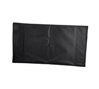 perfk Tapis Protection pour Chariot Camping, Accessoires pour Chariot, résistant à l'usure, Professionnel, léger et Pliable, Base Rechange, Black 8 Pouces Thin