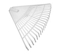 perfk Tête de râteau à gazon de rechange pour ramasseur de feuilles, 42 x 34 cm, avec 21 dents, outil de jardin pour le printemps, les arbustes, les