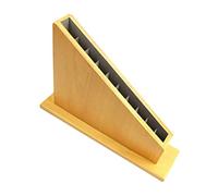 perfk Tiges Montessori en Bois Fournitures d'équipement de Support Comptage Aides à l'enseignement Numérique Tiges Rouges Bleues Base de Bâtons Longs Rouges