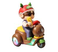 perfk Tricycle électrique Fantaisie pour Garçons, Jouets de Maternelle, Motos de, Motos de Dessin Animé pour Garçons, Cadeaux de Vacances pour Enfan, Rechargeable