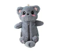 perfk Trousse à Crayons en Peluche, Sac en Peluche, Porte-Stylo Multifonction, Trousse de Maquillage avec Fermeture éclair, pour l'école Maternelle, Le, Koala