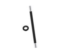 perfk Tuyau d'extension rotatif à 360 degrés, tuyau d'extension moussant universel pour jardin, salle de bain et balcon, Noir