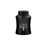 perfk Urne funéraire pour Animaux de Compagnie Urne commémorative en Acier Inoxydable Urne funéraire Bocal Souvenirs Urnes de Cendres de Chien Urne pour, Grand