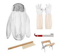 perfk Veste d'apiculteur, Veste d'apiculteur, Protection du Haut du Corps, Poche Avant, Combinaison d'apiculteur, apiculteurs Professionnels,