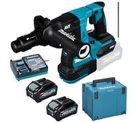 Perfo-burineur 40V SDS-PLUS 2.9J (2x4.0 Ah) en Makpac - MAKITA HR004GM201