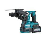 Makita Marteau combiné sans fil SDS+ HR004GM201 40V 2x batterie 4 Ah Chargeur rapide DC40RA