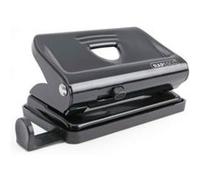 Rapesco Perforateur 2 trous 810 – en métal, 12 feuilles, noir