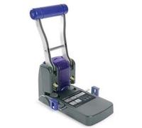 Rapesco 0247 ECO P1100 Perforatrice à 2 Trous, Haute Capacité, Noir Violet | Capacité 100 Feuilles