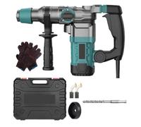 Perforateur À Béton Électrique Rotatif 1200 W Marteau Électrique/perceuse/pioche For Démolition De Robuste Et Facile à Utiliser(Standard)