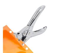 Perforateur à Trou Unique de 1/4 Pouces de Diamètre, Perforateur de Papier en Métal avec Cale, Perforateurs à un Trou Portatifs pour L'école de Bureau à Domicile