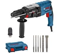 Bosch Professional perforateur GBH 2-28 F (puissance 880 W, Ø de perçage max. dans le béton : 28 mm, avec set 6 pièces de perçage-burinage, SDS plus, L-Case) - Set Amazon Exclusive