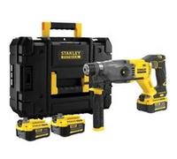 Perforateur Brushless SDS Plus 18V Stanley FatMax - 2 Joules - 2 Batteries 4.0Ah - 3 Modes de Travail G