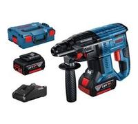 Perforateur burineur 18V GBH18V-21 avec 2 batteries 4Ah + chargeur + coffret L-BOXX - BOSCH - 0611911102 G