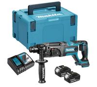 Perforateur burineur 18V SDS-Plus (2x3,0 Ah) en Makpac - MAKITA DHR241RFJ