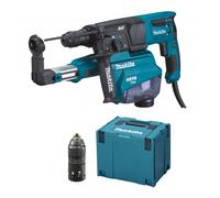 Perforateur burineur 800W 26 mm 2,4J - MAKITA - avec Kit aspiration-décollage -
