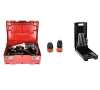 Perforateur burineur 850W PG26 K + coffret 7 forets béton 2 taillants Thor -