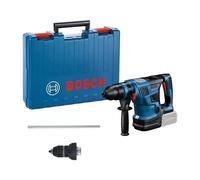 Bosch Professional 18V System perforateur sans-fil BITURBO GBH 18V-34 CF (avec module Bluetooth GCY 42, poignée aux., butée profondeur, mandrin automatique SDS plus 13mm, tube de graisse, coffret)