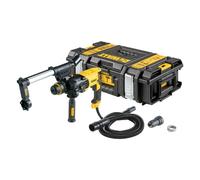 Perforateur burineur DEWALT SDS-Plus avec kit d'extraction de poussière 800W 2,8J + coffret TOUGHSYSTEM D25135K-QS