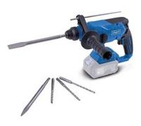 Perforateur burineur sans fil BCRHD230X brushless 2 2J 5500 bpm accessoires SCHEPPACH