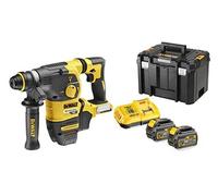 DeWalt DCH323T2-QW - Marteau électropneumatique sans Balais XR FLEXVOLT 54V Jaune
