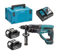MAKITA DHR202RTJ Perforateur Burineur SDS-Plus 18V 2x5ah