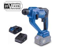 Perforateur sans fil C-RHD130-X - 1,3J 6000 bpm + forets, accessoires, malette - SCHEPPACH 20V IXES - sans batterie ni chargeur