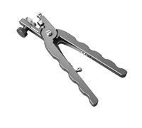 Perforateur de Bracelet de Montre, Pince de Poinçonnage de Ceinture en Cuir Multifonction Antidérapante avec Plaques de Perforation Extra Larges, pour Ceintures, Sacs, Bracelets
