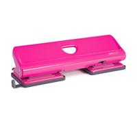 Perforateur de bureau 4 trous Rapesco fuchsia - capacité 22 feuilles