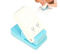 Perforateur De Carte De Boucle D'oreille-3,62x3,15x1,93 Pouces, Perforateur De Coin De Carte De Collier, Coupe-cadeau DePerforateur, Fournitures D'artisanat D'art Ergonomiques Portables | Pour Les Am