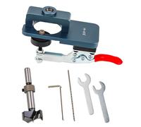 Perforateur de charnière caché de 35 mm avec matériau en aluminium durable Aide au travail du bois pour l'amélioration de la maison Ouvre-trou de travail du bois