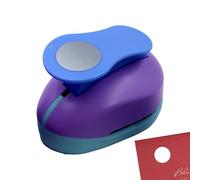 Perforateur de papier, perforateur circulaire | Poinçon de développement pour pour papier DIY | Outil de perforation manuel pour améliorer la curiosité pour les œuvres d'art de bricolage, les emballag