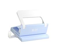 Perforateur De Papier Professionnel À 2 Trous Avec Guide D'alignement Réglable Capacité 5 Feuilles Pour Cartonné Photo Outil Perforation Documents Portable