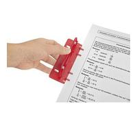 Perforateur de poche, capacité: 3 feuilles, vert ICE