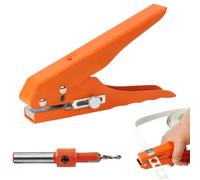 Perforateur de trou 2 pièces, perforateur de trou unique robuste et réglable avec couvercle à vis pour cartes en papier artisanales cuir PVC