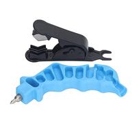 Perforateur de tube, outil de perforation de tuyau d'irrigation goutte à goutte avec coupeur, perforateur de trou de tube PE et outil d'insertion de raccord pour l'irrigation du