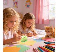 Perforateur DIY Et Loisirs Créatifs - Outil De Perforation De Papier Portable Multifonction | Pour Loisirs Créatifs DIY et Scrapbooking,Filles Garçons École Maternelle