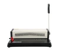 Perforateur Feuilles Volantes Multifonctionnel, Poinçon Papier Bureau 9,5mm Pas, Compatible A4 A5 B5 - Structure Métallique Robuste, Réglage Facile, Usage Polyvalent