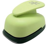 Perforateur géant vert 76 mm motif flocon